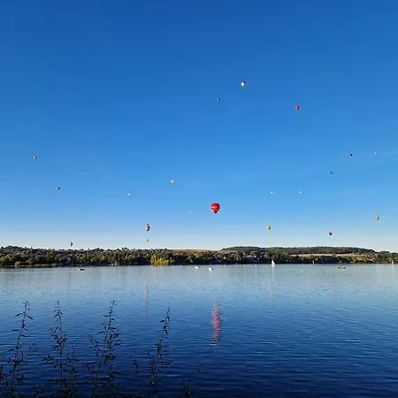 Lejlighed Sonnenhang Im Boho-stil Mit Balkon, 500m Zum See, 2 Schlafzimmer