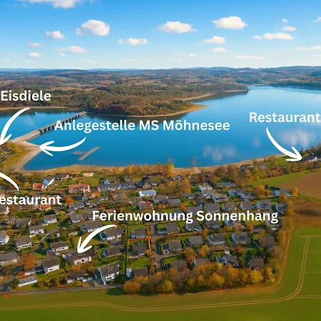 Sonnenhang Im Boho-stil Mit Balkon, 500m Zum See, 2 Schlafzimmer Apartment