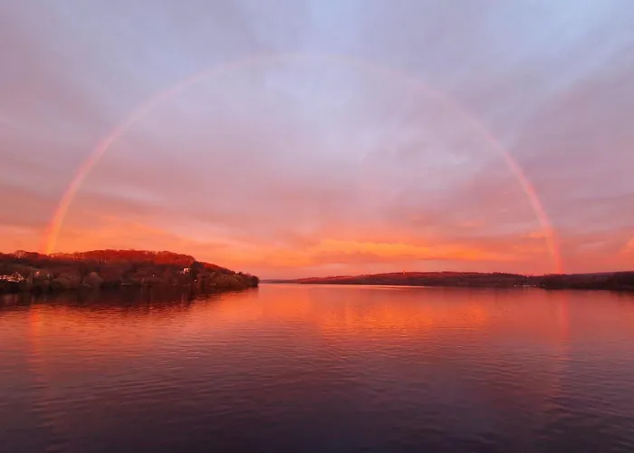 Apartman Sonnenhang Im Boho-stil Mit Balkon, 500m Zum See, 2 Schlafzimmer Möhnesee