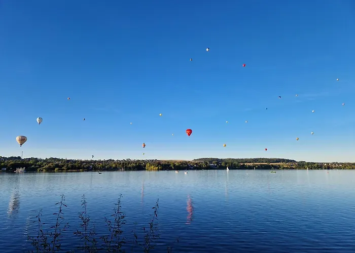 Appartement Sonnenhang Im Boho-stil Mit Balkon, 500m Zum See, 2 Schlafzimmer