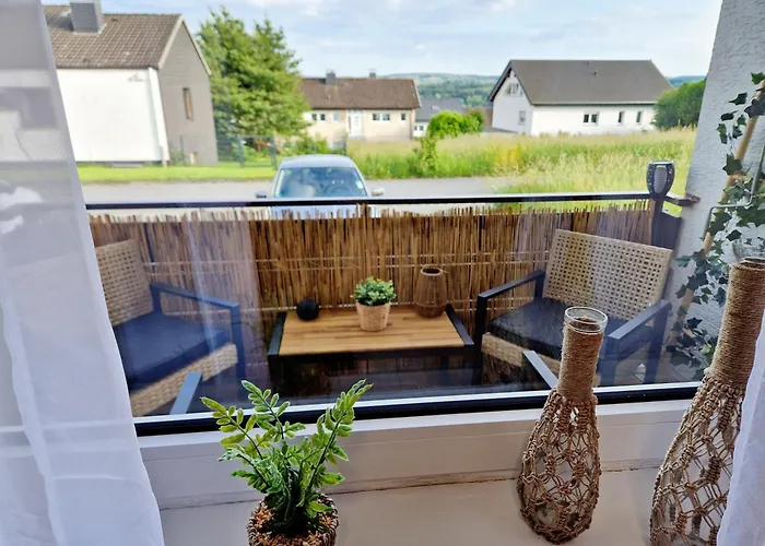 Apartment Sonnenhang Im Boho-stil Mit Balkon, 500m Zum See, 2 Schlafzimmer