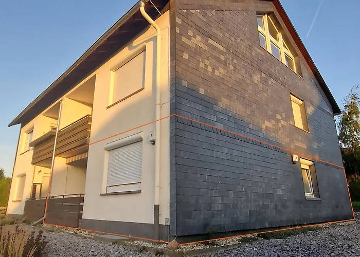 Sonnenhang Im Boho-stil Mit Balkon, 500m Zum See, 2 Schlafzimmer Apartman Möhnesee