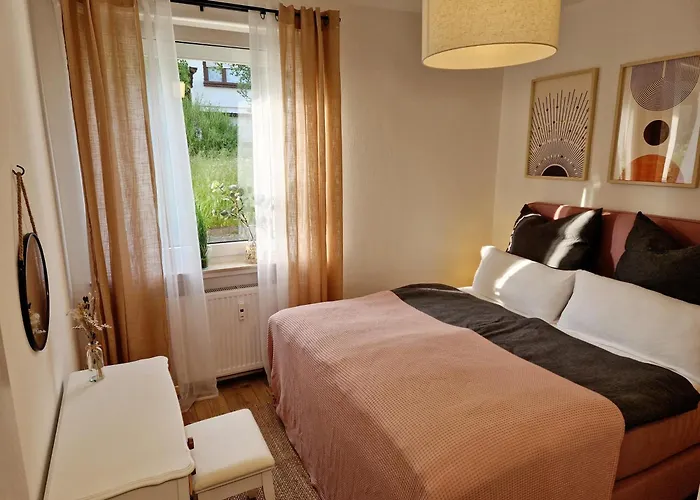 Sonnenhang Im Boho-stil Mit Balkon, 500m Zum See, 2 Schlafzimmer Möhnesee