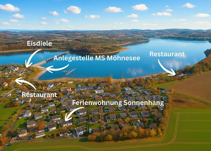 Sonnenhang Im Boho-stil Mit Balkon, 500m Zum See, 2 Schlafzimmer Apartment
